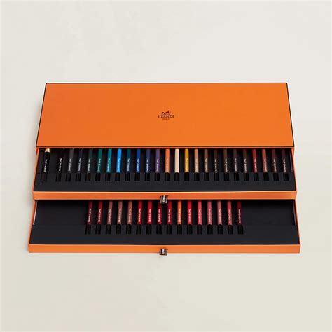 hermes pencil|Trait d'Hermès, Pencil gift set, Limited edition.